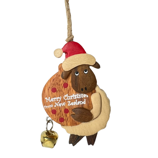 Sheep Christmas Decoration Candycane