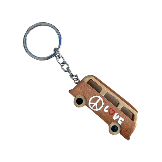 Kombi Keyring Light Brown