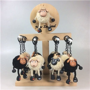 Sheep Keyring Dangling Legs Assorted