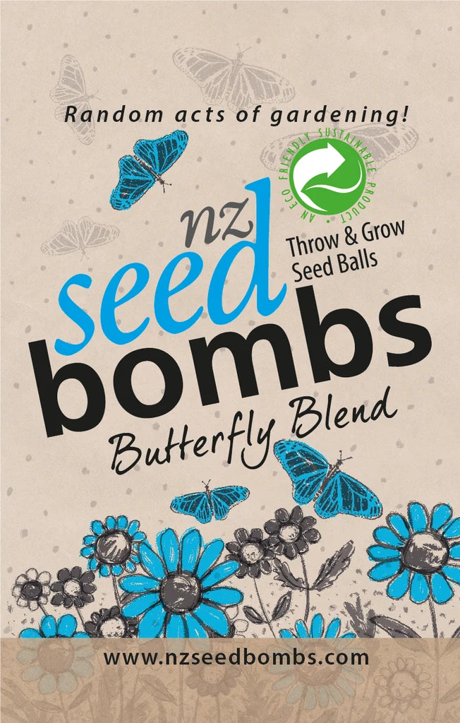 NZ Seed Bombs Butterfly Blend - Throw and Grow