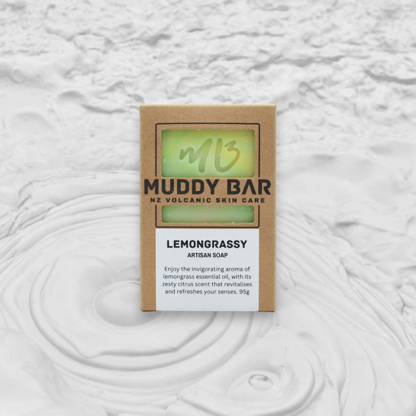 Muddy Bar Lemongrassy Artisan Soap