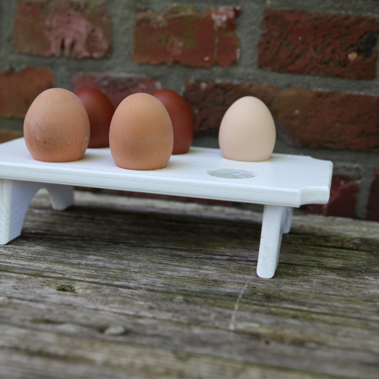 Egg Holder Wood Tray