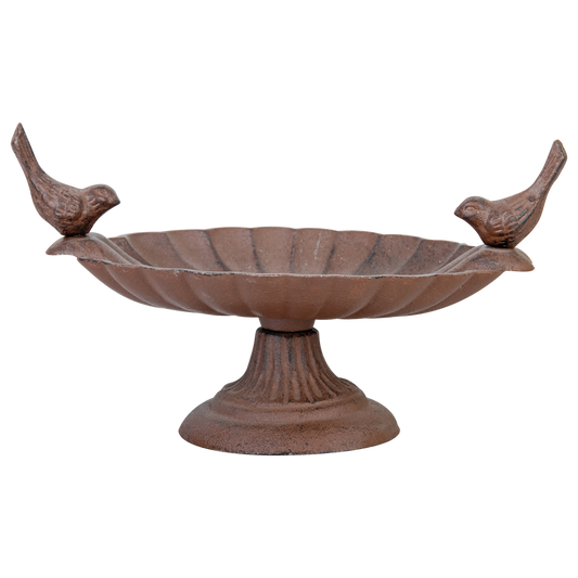 Cast Iron Bird Bath On Foot