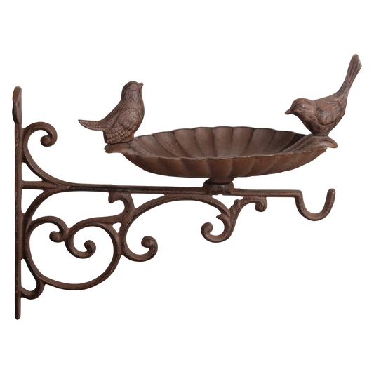 Cast Iron Bird Feeder With Bracket