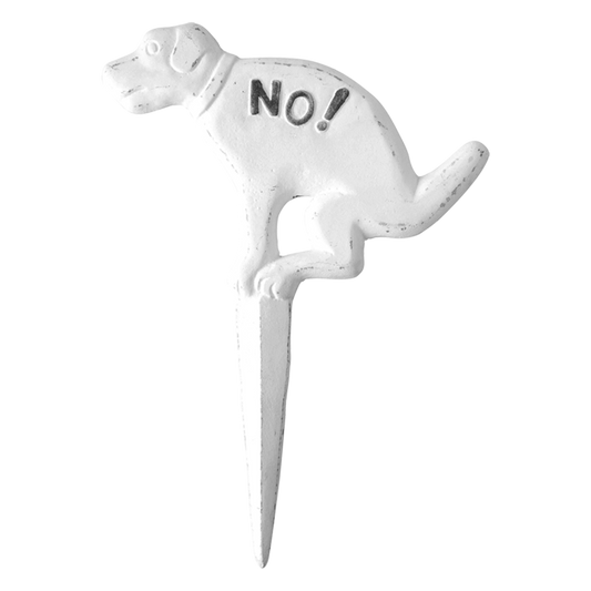 Dog Sign "No Pooping"