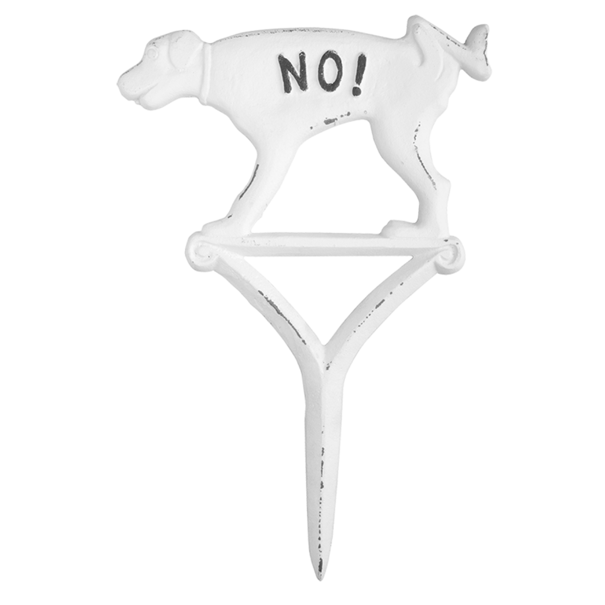 Dog Sign "No Peeing"