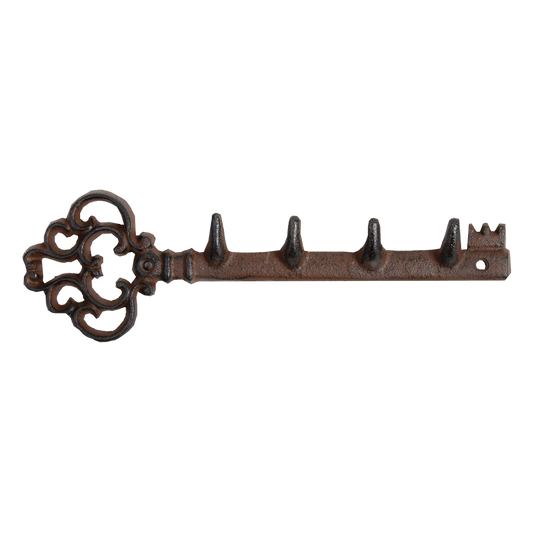 Cast Iron 4 Hook Key