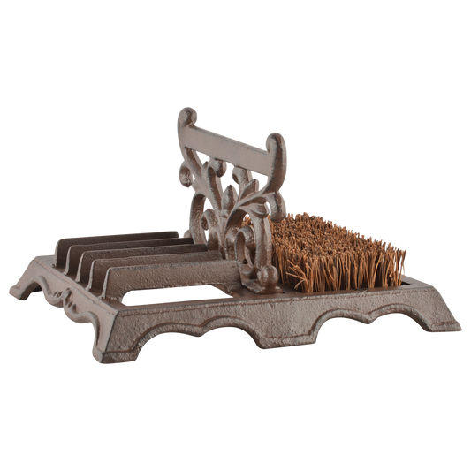 Boot Brush With Scraper