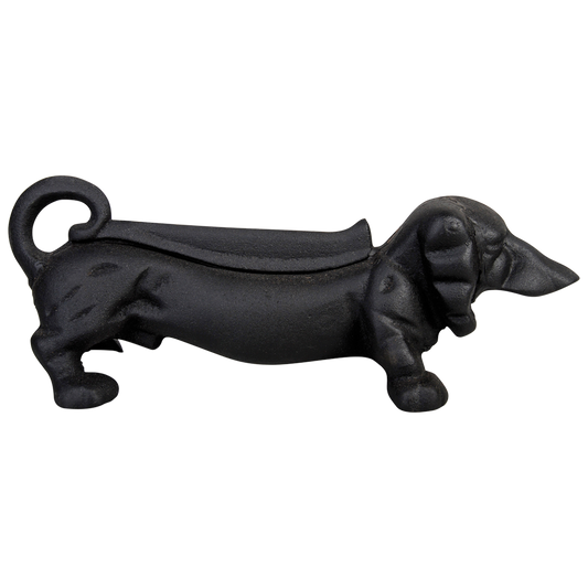 Boot Scraper Dachshund Black