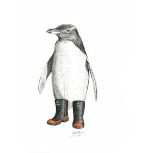 Art Print Penguin Pete