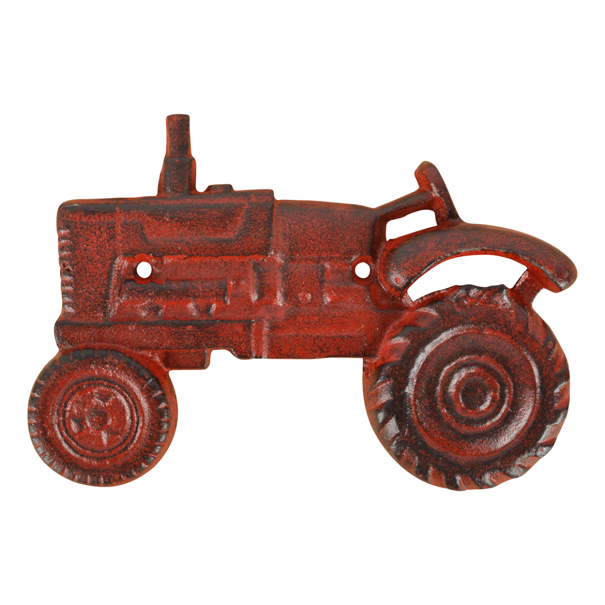 Tractor Wall Bottle Opener Red