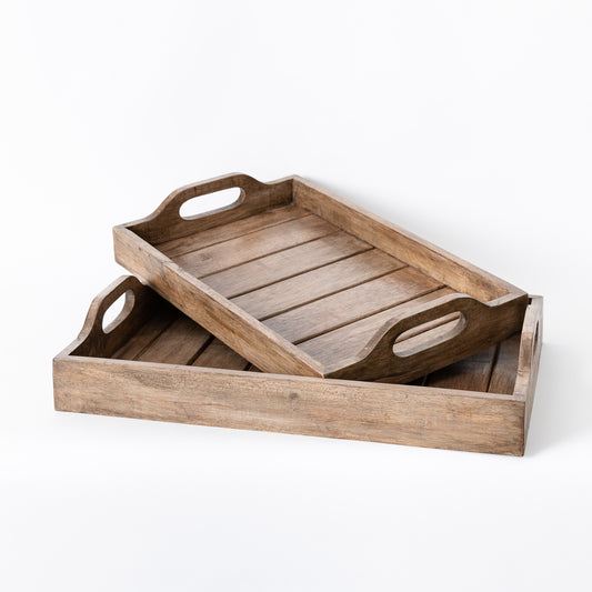 Butlers Tray Wooden Large