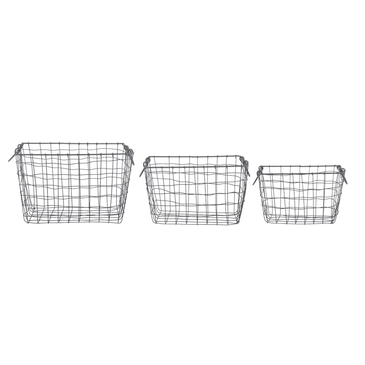 Wire Basket Rectangle Tall Large