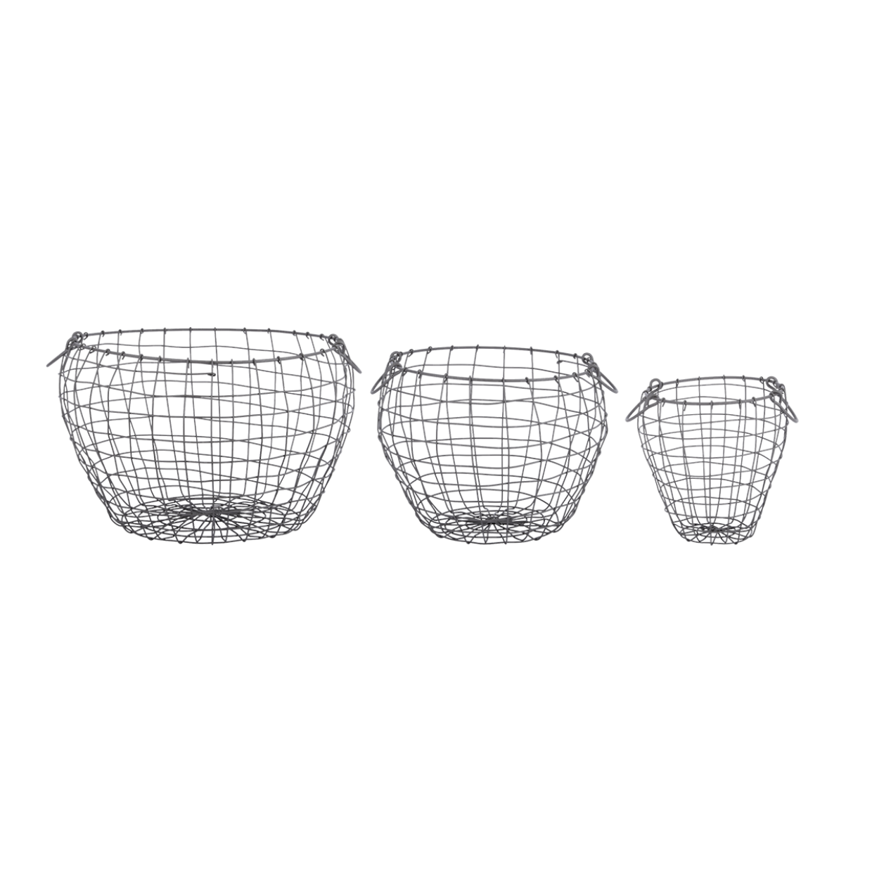 Wire Basket Pear Tall Small