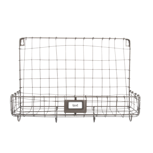 Wire Wall Organiser 1 Compartment